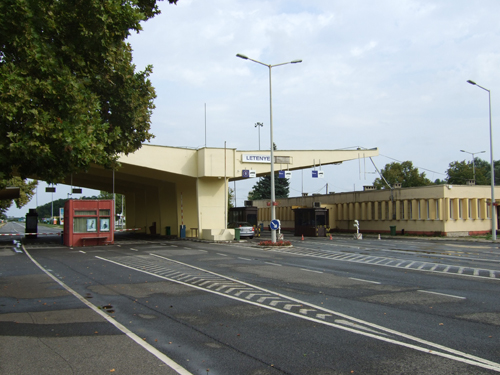 DSCF4979 Letenye, die Grenzstadt. Wegen der neuen Autobahn, die parallel verläuft, ist hier nicht mehr viel los.