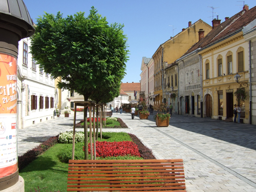 Bei Sonnenschein ungleich toller: Varadzins Altstadt I